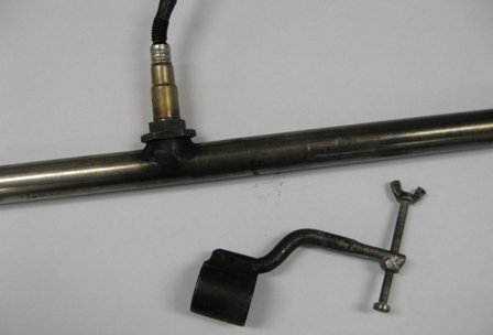 Exhaust gas probe components